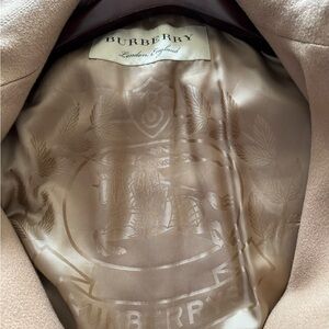 Burberry Cashmere Trench Coat size 8 US